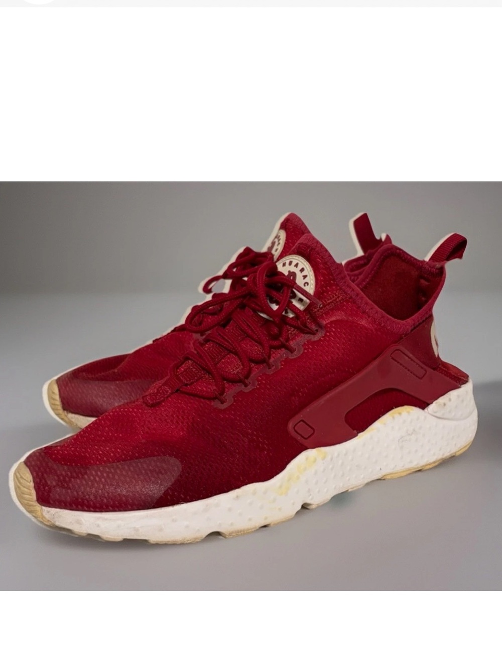 Nike Air Huarache Run Womens Size 9 Ember Athletic Running Shoes Sneakers